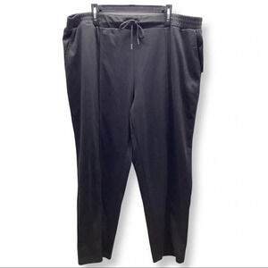 Robert Louis Size 3X Black Essential Jogger Soft Comfy Fit Pants. New With Tags.